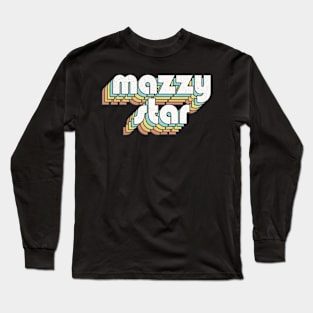 Retro Mazzy Star Long Sleeve T-Shirt